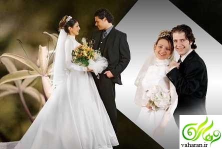 انتشار عکسهای پشت صحنه ژست عروس و داماد انتشار عکسهای پشت صحنه ژست عروس و داماد