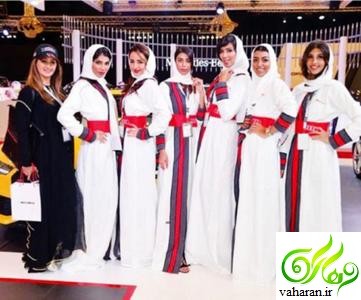 عکسهای جنجالی دختران در عربستان برای تبلیغ خودرو