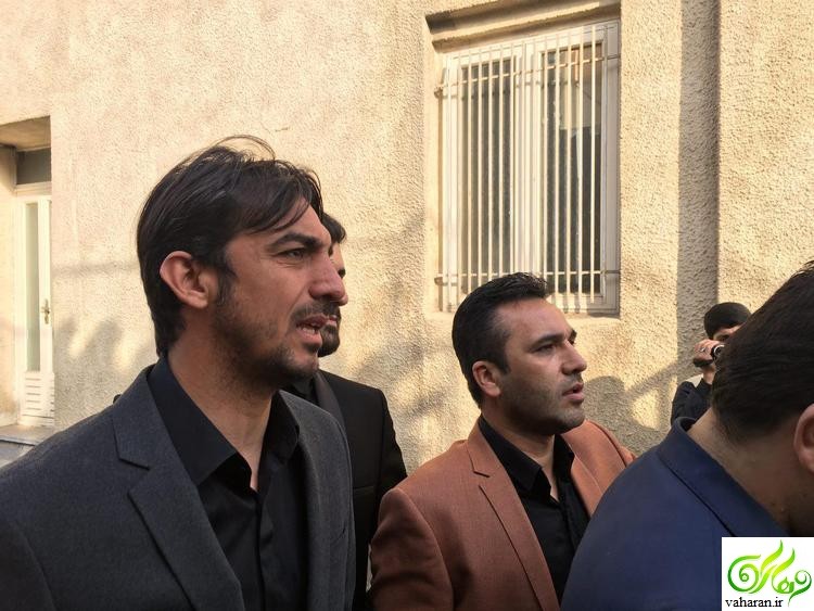 گزارش تصویری مراسم تشییع پیکر منصور پورحیدری آبان 95