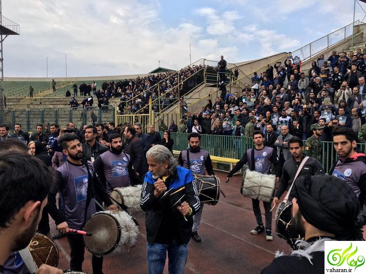 گزارش تصویری مراسم تشییع پیکر منصور پورحیدری آبان 95