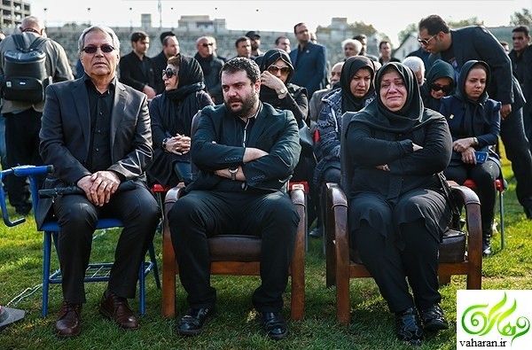 گزارش تصویری مراسم تشییع پیکر منصور پورحیدری آبان 95