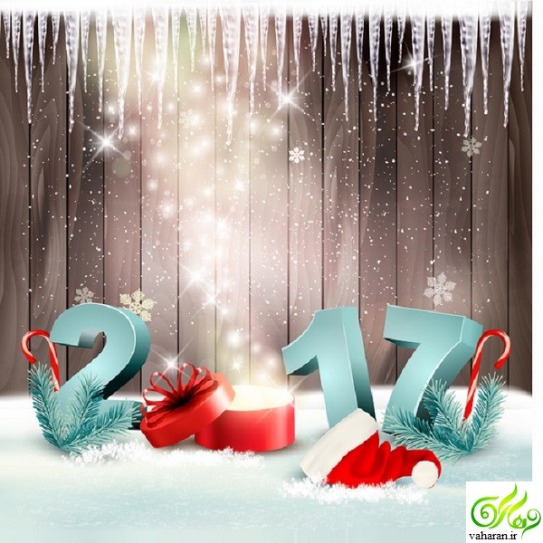 مدل کارت پستال کریسمس 2017