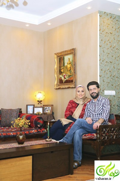 گفتگو با امیرحسین مدرس و همسر دومش + عکسهایی زیبا از منزلشان