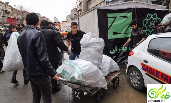 چهارمین روز حادثه ساختمان پلاسکو + عکس های جدید و درخواست مهم از مردم