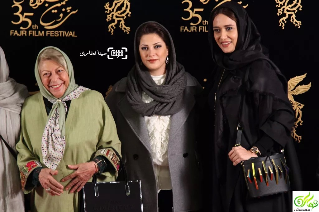 عکس های بازیگران در سومین روز سی و پنجمین جشنواره فجر 95