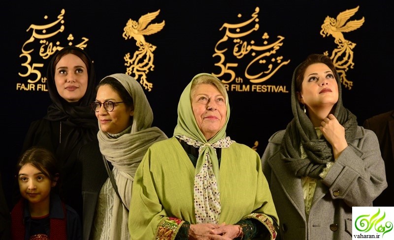 عکس های بازیگران در سومین روز سی و پنجمین جشنواره فجر 95