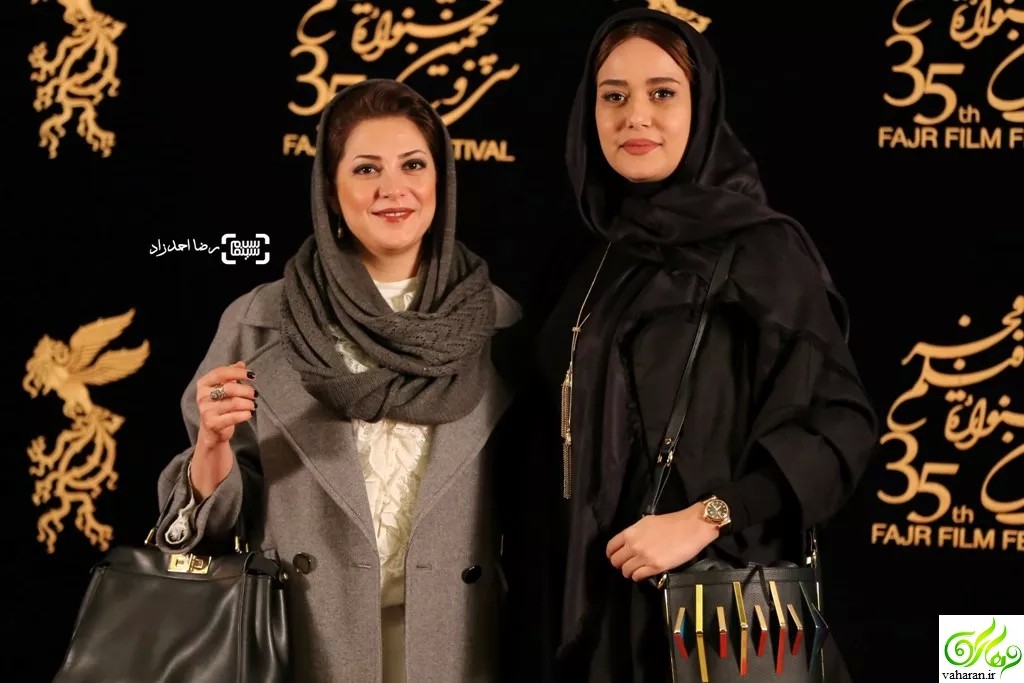 عکس های بازیگران در سومین روز سی و پنجمین جشنواره فجر 95