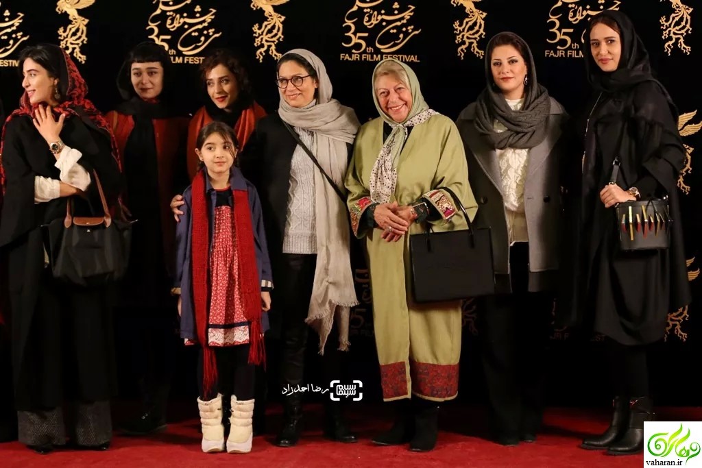 عکس های بازیگران در سومین روز سی و پنجمین جشنواره فجر 95