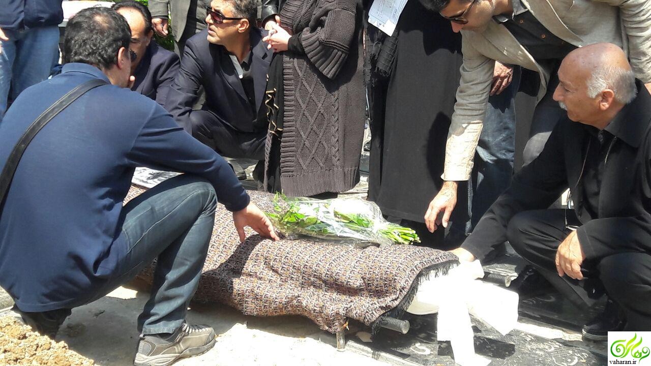 عکس های مراسم تشییع همسر افشین یداللهی فروردین 96