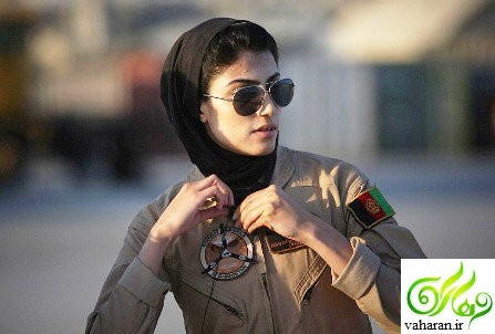 عکس های نیلوفر رحمانی زیباترین خلبان زن جهان 2017