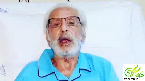 فیلم صحبت های تکان دهنده جمشید مشایخی در بیمارستان : آخر عمرمه