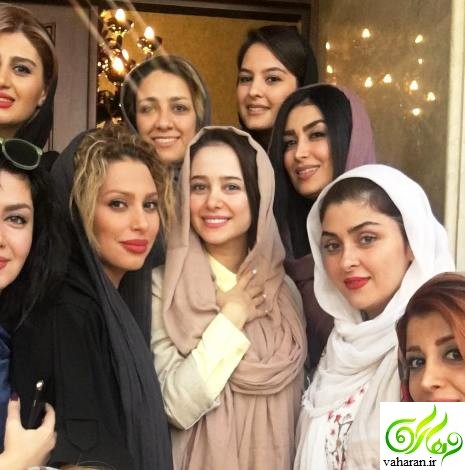 عکس های جدید بازیگران زن ایرانی در یک سالن آرایش