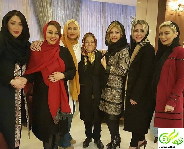 عکس: دورهمی بازیگران زن آبان 96 (نیوشا ضیغمی، سحر قریشی، لیلا اوتادی و …)